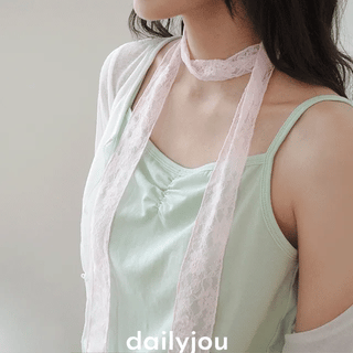 Annette Lace Long Scarf