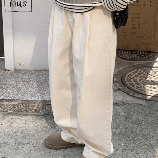 Hipau Cotton Pintuck Pants