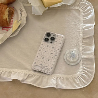 Classic Floral iPhone MagSafe Grip Talk Holder Acrylic