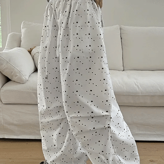 Hiryu Star Summer Banding Wide Pants