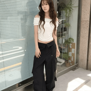 Murin Cover Oversized Cargo Pants