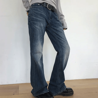 Maren Washed Bootcut Denim Pants