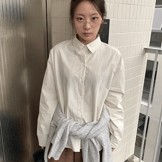 Rune River Cotton Stripe Shirt