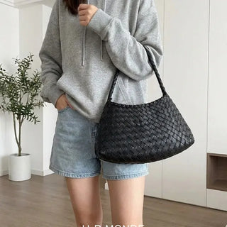 Victoria Punching Weaving Shoulder Bag