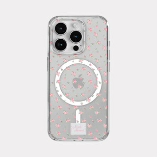 Bella Flore MagSafe Clear Jelly Hard Phone Case for iPhone 16e Pro Max