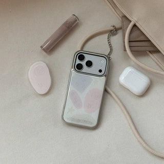 star doodle iPhone 18 Pro Galaxy Epoxy MagSafe Silver Bumper Case