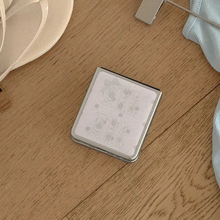 [mm] Rosy Lace Galaxy Zflip Fold 8 MagSafe Silver Bumper Case
