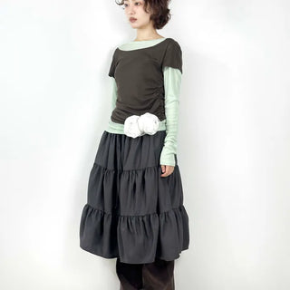 Mica Two-Tone Layer Tee