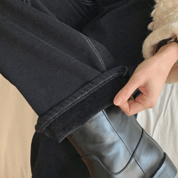 Formal Brushed Wide Denim