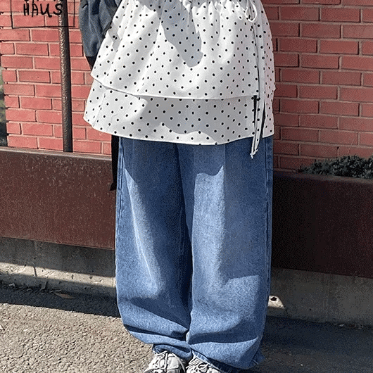 It's a Dot Layered Wrap Mini Skirt