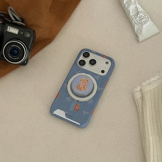 Teddy Friends iPhone MagSafe Grip Talk Holder Epoxy