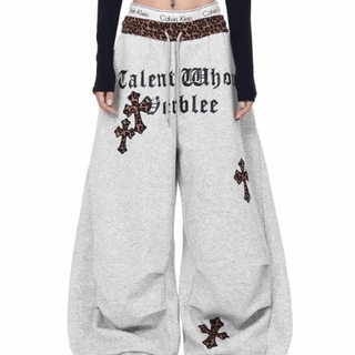 yellow lettering military pants