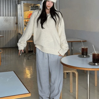 Terry Fleece Two-way Pants
