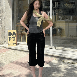 Ruco Raw Summer Capri Pants
