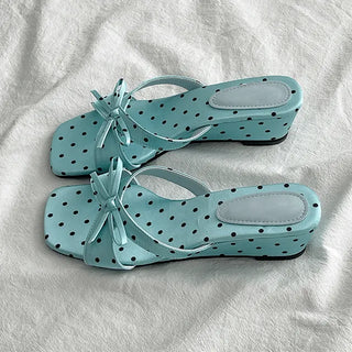 Dot Mule Sandals