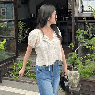 Czech short-sleeve blouse