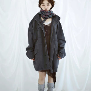 Ash Utility High-Neck Work Jacket
