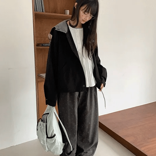 Guntry Check Hooded Field Jacket