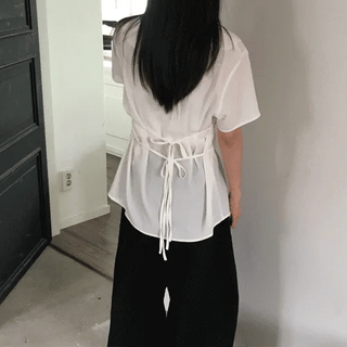 Bonnie Strap Blouse (2 colors)
