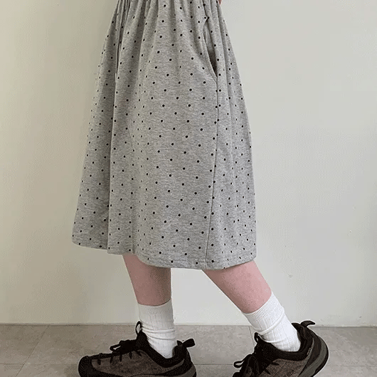 Buten Elastic Dot Bermuda Shorts