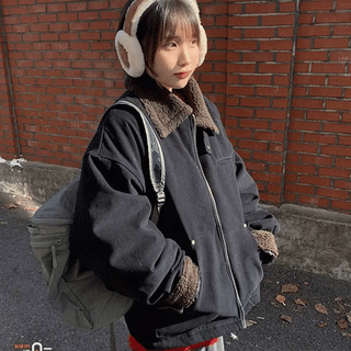 Hinno Wool Quilted Work Jacket