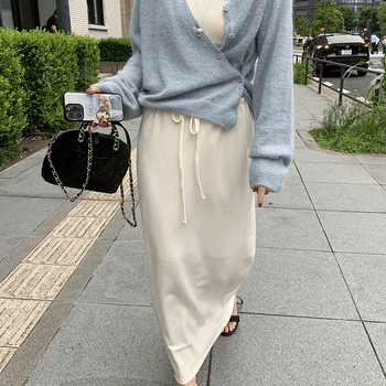 rope long skirt