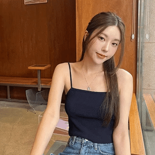 Summer Knit Strap Sleeveless