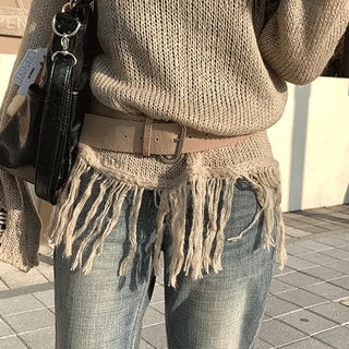 Suede Bold Belt