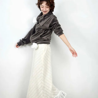 Fog Fringe Skirt