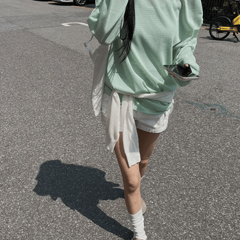 Shoulder Summer Knit