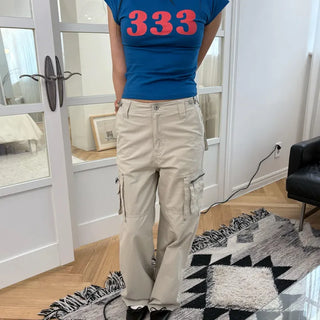 UTILITY POCKET WIDE CARGO PANTS