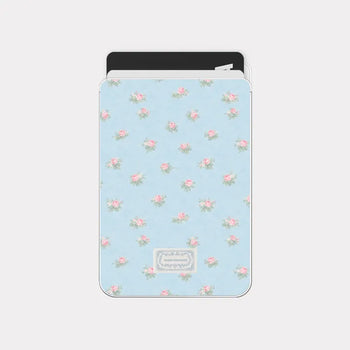 Tiny Rose Garden MagSafe Card Transparent Wallet Pocket Case