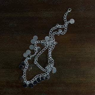 Cordin silver chain