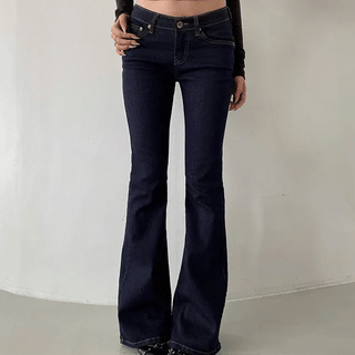Hardy Low-Rise Raw Denim Non-Fade Bootcut