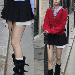 Sels Pleated Skirt