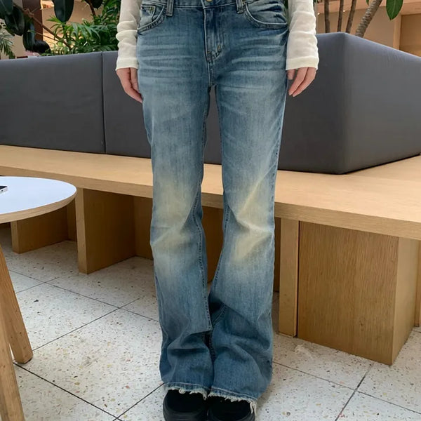 Domingo Low Slim Bootcut Pants