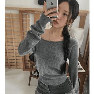 Audrey Cashmere U-Neck Knit