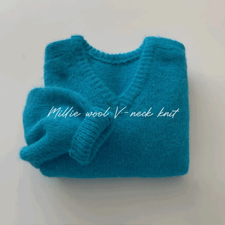 Milli Wool V-neck Knit