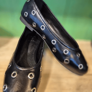 Didier Leopard Print Mary Jane Flats