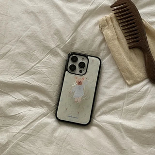 Cozy Garden Friends iPhone 18 Galaxy Epoxy Bumper Case