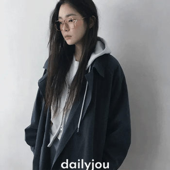 Spencer Oversized Cotton Trench Coat