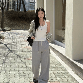 Iko Terry Elastic Pants