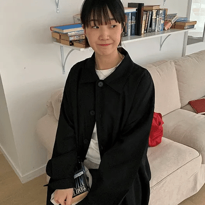 Konoya Collar Single Long Coat