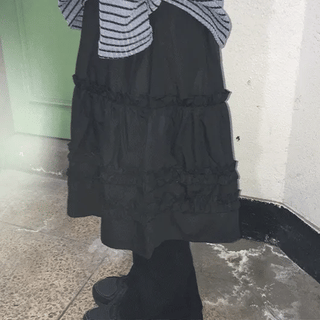Berihi Frill Long Skirt