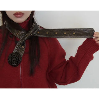 Rose Snap Belt