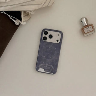 midnight dot MagSafe card phone case iPhone 17 Pro hard