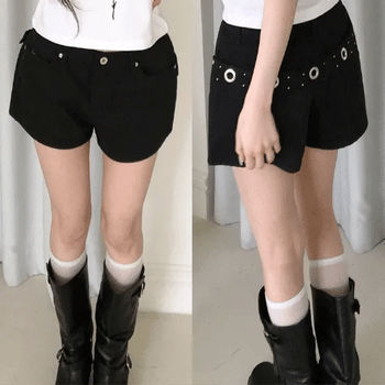 Vermin Bag Belt Shorts