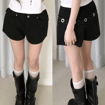 Vermin Bag Belt Shorts