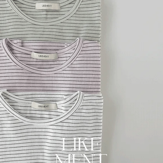 LIKEMENT Yacht Cool Regular Fit Striped Short Sleeve Tshirt