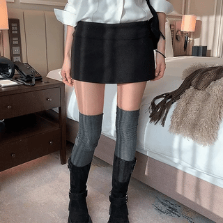 Timmy Low-Rise Cotton Skirt Pants